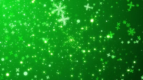 Frosty Flakes Animated Background Stock Footage 80586010