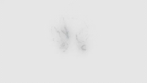 Frosty Fog Effects Smoke Elements loop Animation video transparent backgrou.. Stock Footage 242636843