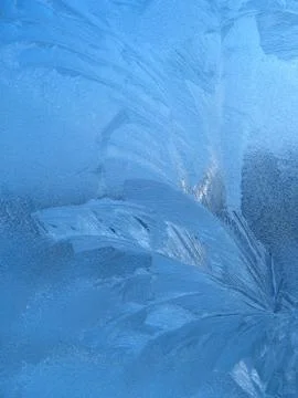 Frosty natural pattern Stock Photos