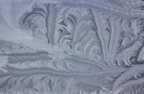 Frosty natural pattern Stock Photos