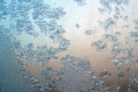 Frosty pattern background 写真素材