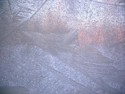 Frosty pattern on winter window Stock Photos