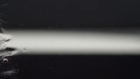 Frosty patterns on the window Stock Footage 116724659