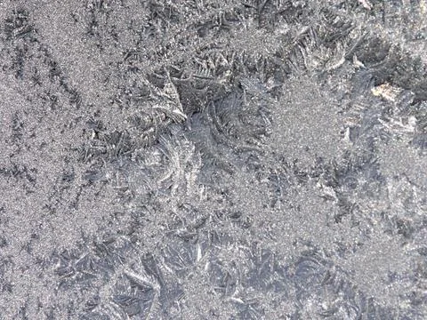 Frosty window Stock Photos