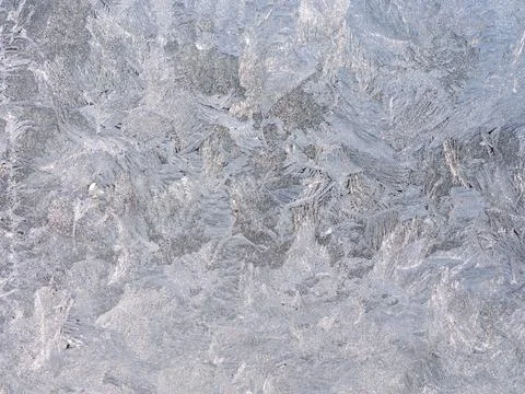 Frosty window Stock Photos