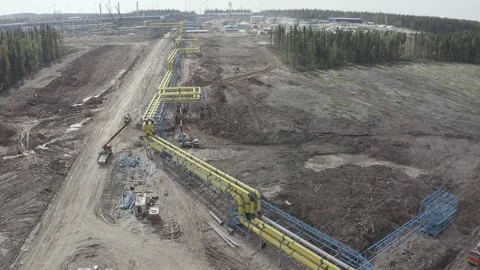 Frosty Winter Drone Flight 스톡 동영상 326721358