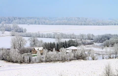 Frosty winter Stock Photos