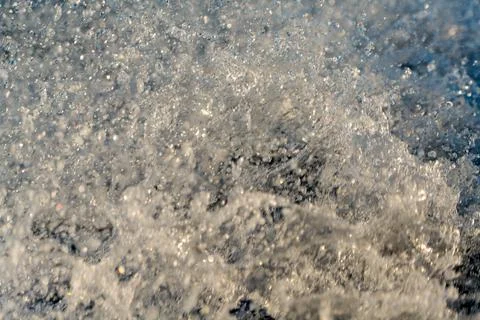 Frothy Water Splash Abstract Background Stock Photos
