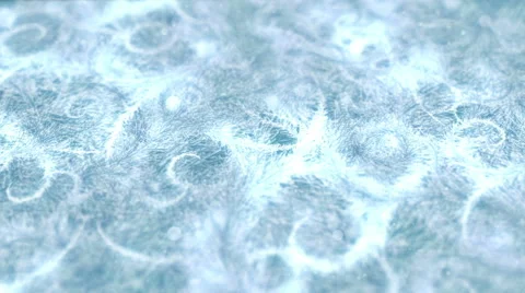Froze pattern snowflakes macro. Video stock 57370884