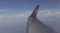Frozen airplane wing window cloudscape 4k or 4k+ Resolution