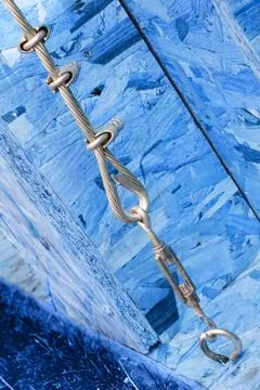 Frozen anchor Fotos Stock