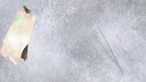 Frozen the animation window with the snow. Vídeos de archivo 81598871