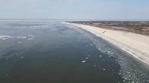 Frozen Atlantic Ocean Stock Footage 300650859