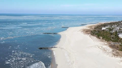 Frozen Atlantic Ocean Stock Footage 300651185