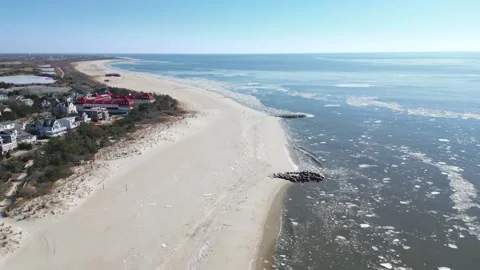 Frozen Atlantic Ocean Stock Footage 300651289