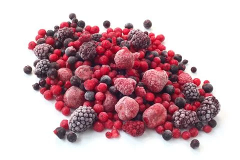 Frozen Berries Stock Photos
