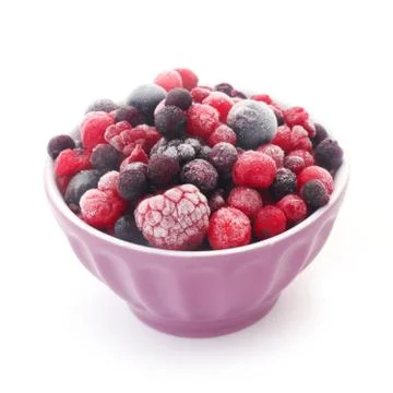 Frozen Berries Stock Photos