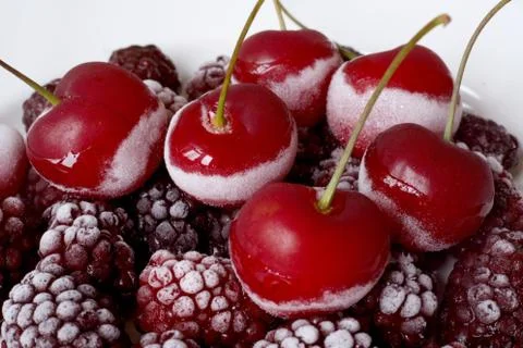 Frozen Berries. Stock Photos