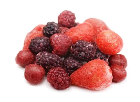 Frozen berries Stock-Fotos