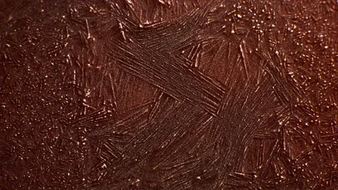 Frozen blood surface Stock Footage 192328383