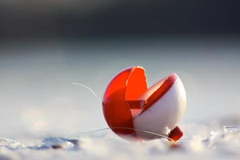 Frozen Bobber Stock Photos