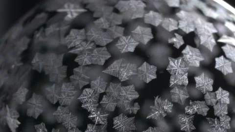 Frozen Bubble in Macro High Detail Stock Footage 182943975