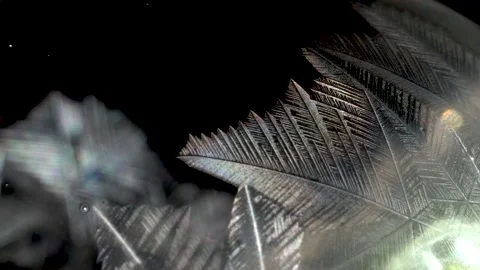 Frozen Bubble in Macro High Detail Stock Footage 182946446