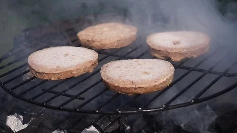 Frozen Burgers Stock Footage 87869964