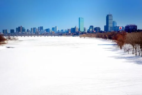 Frozen Charles Stockfoto's