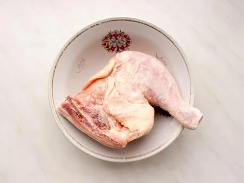 Frozen chicken. Stock-Fotos