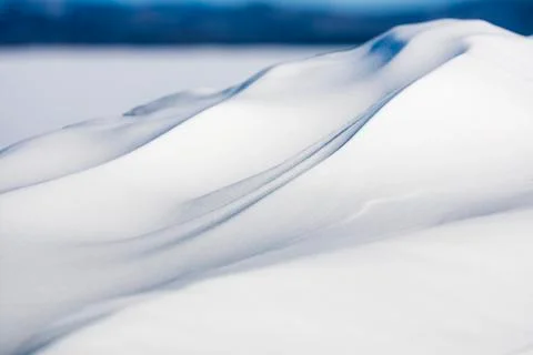 Frozen Desert Foto stock
