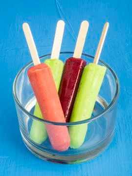 Frozen desserts Stock Photos
