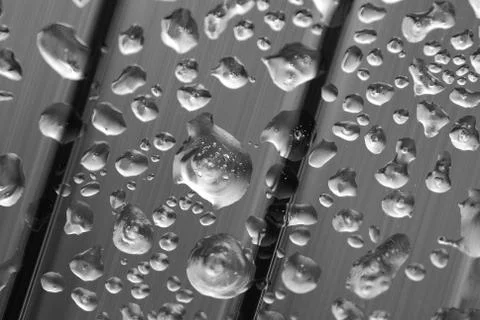 Frozen drops diagonal Stock Photos