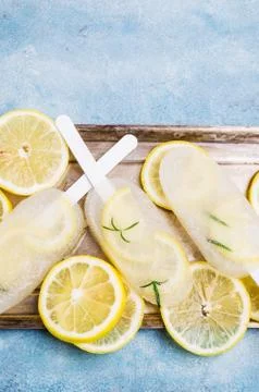 Frozen fruit ice Foto stock