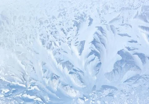 Frozen glass texture Stock Photos