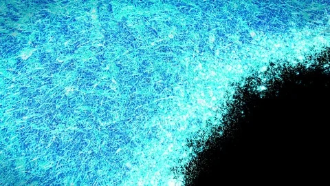 Frozen ice crystal screen transition with alpha channel Stock Footage 83322841