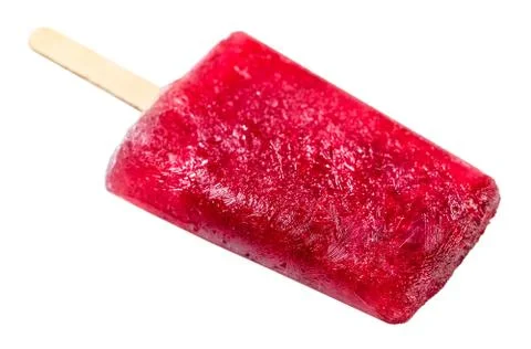 Frozen juice close-up Stock Photos