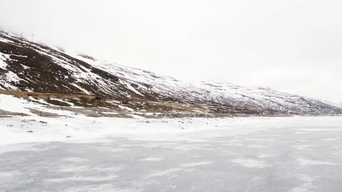 Frozen Lake Vídeo Stock 84347037