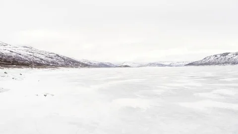 Frozen Lake Vídeo Stock 84349968