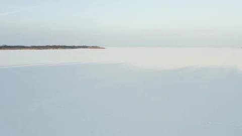Frozen Lake Stock Footage 101230299