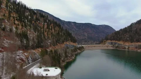 Frozen lake Stock Footage 220332905
