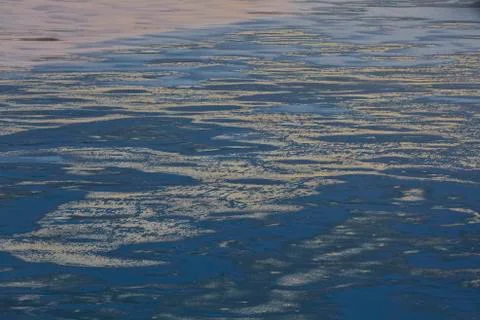Frozen lake Stock Photos