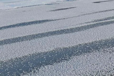 Frozen lake Stock Photos