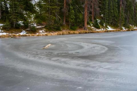 Frozen Lake Stock Photos