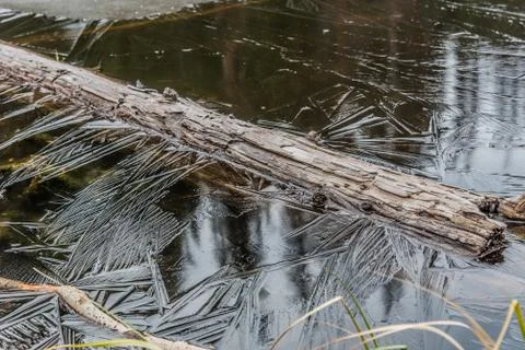 Frozen Lake Stock Photos