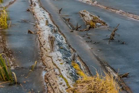 Frozen Lake Stock Photos