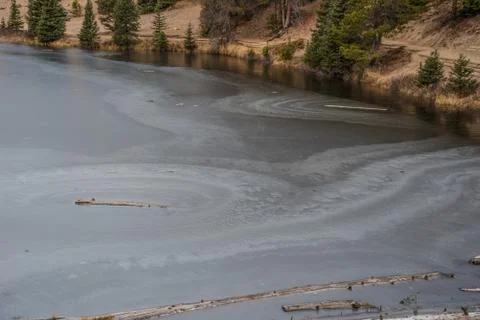 Frozen Lake Stock Photos