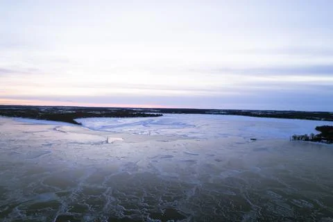 Frozen Lake Stock Photos