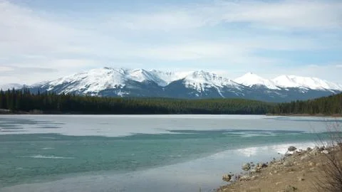 Frozen Lake Stock Photos