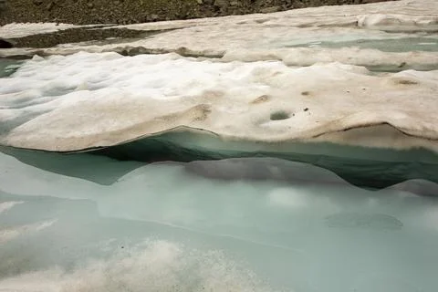 Frozen lake Stock Photos